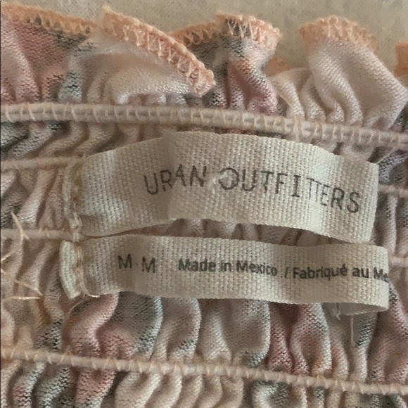 Smocked floral tube top - Picture 3 of 4